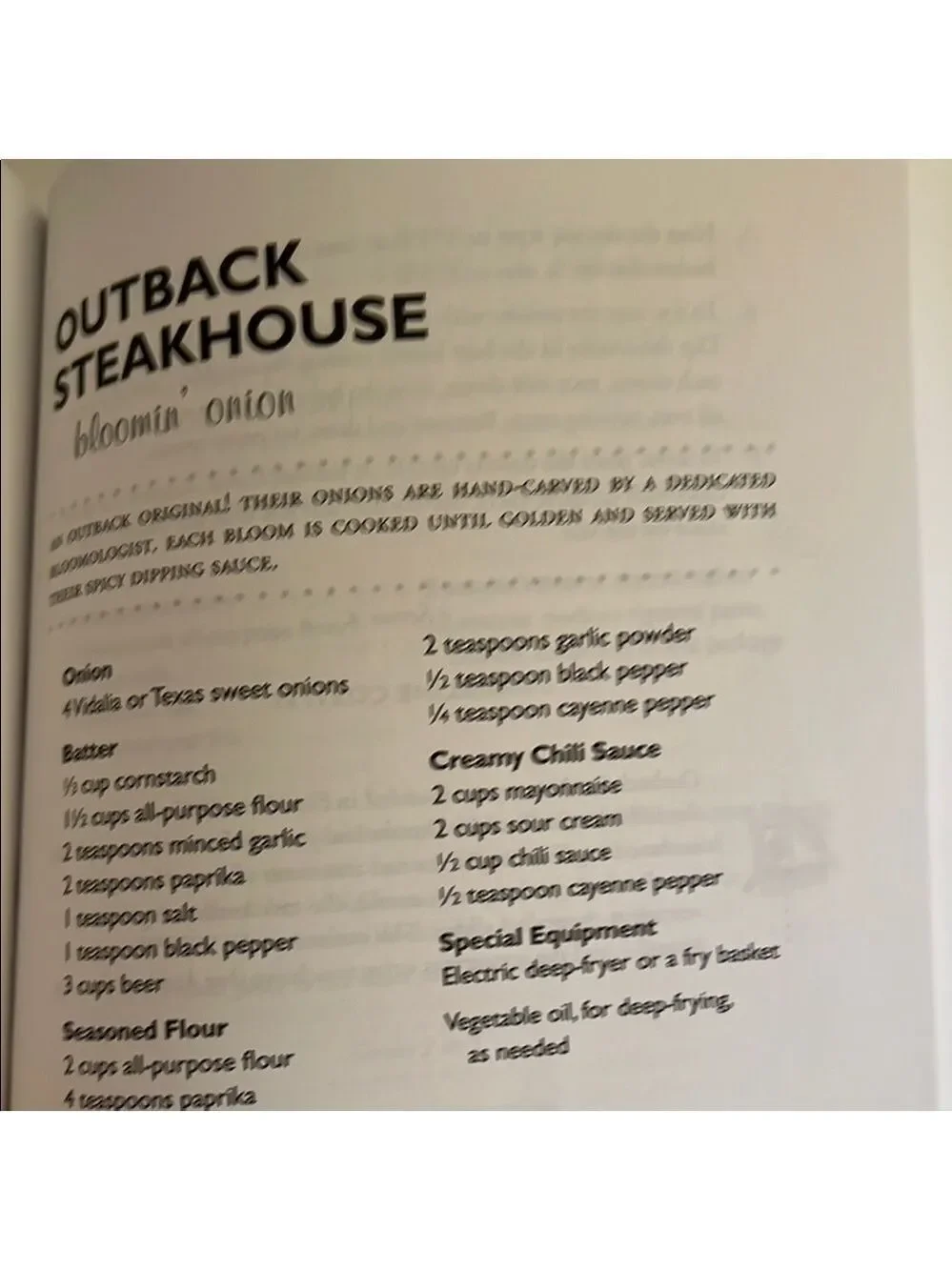 America's Most Wanted Recipes Cookbook